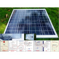 Panneau solaire monocristallin / polycristallin Sillicon de 65wp pour module photovoltaïque et module solaire